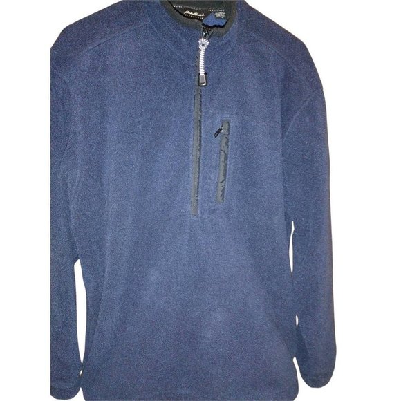 Eddie Bauer MEN'S pull on fleece SMALL - Picture 3 of 4